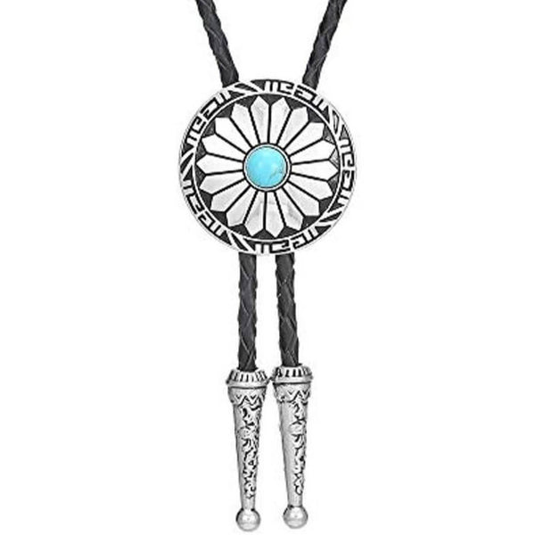Turquoise Texas Cowboy Tie