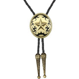 Golden Texas Ranger Bolo Tie