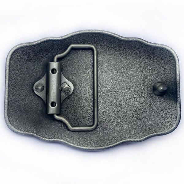 The State of Texas Silver Belt Buckle