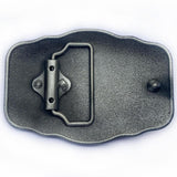 The State of Texas Silver Belt Buckle