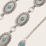 Star Burst Western Concho Belt