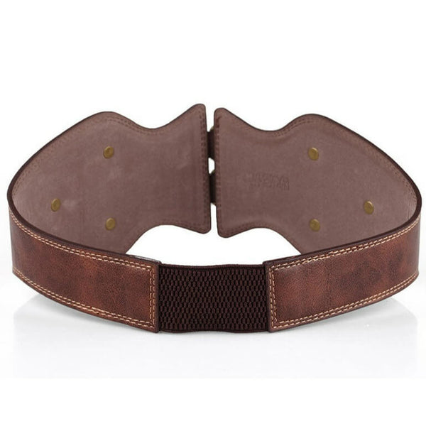 Brown Western Corset Belt