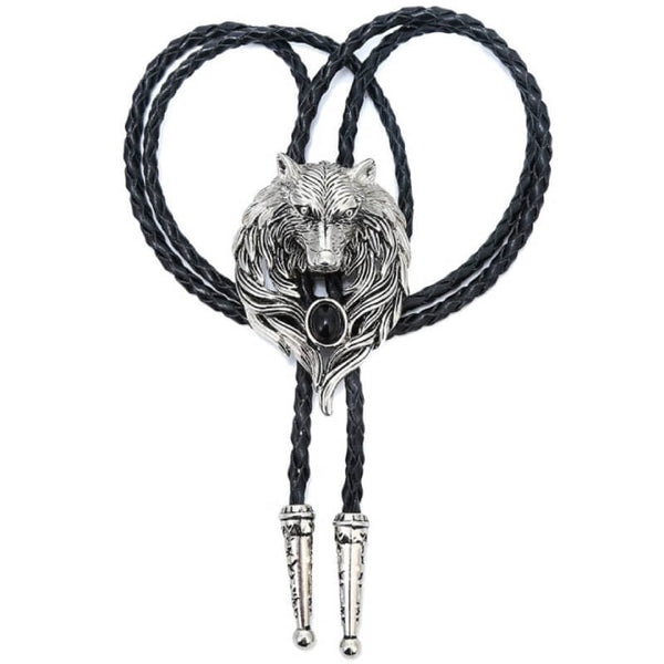 Wolf Cowboy Tie