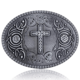 Vintage Christian Cowboy Belt Buckle