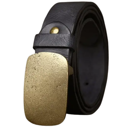 Black Western Style Belt