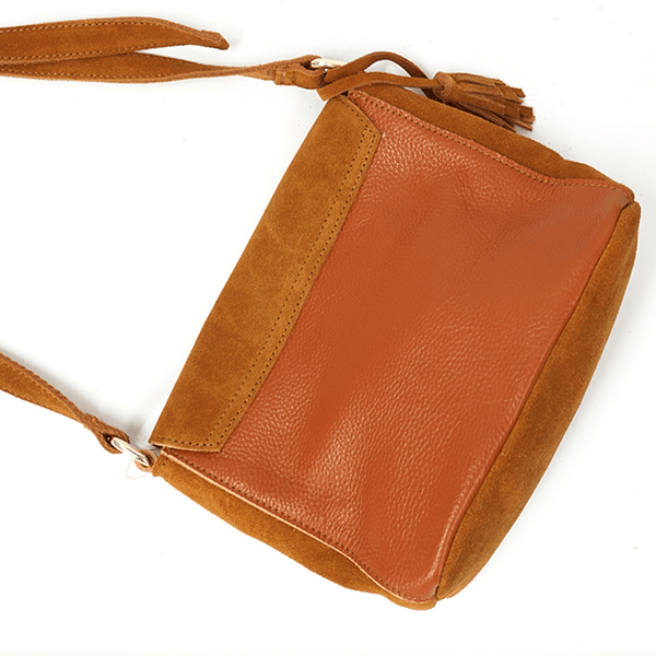 Suede Cowgirl Crossbody Purse