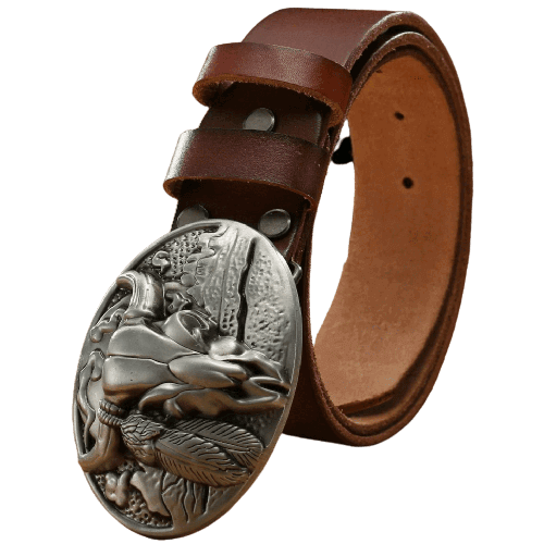 Brown Cowboy Belt