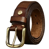 Classic Leather Western Belt