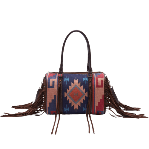 Blue Native American Handbag
