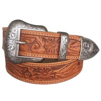 Embossed Western Belt