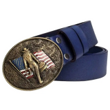 Blue Western Belt