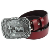 Praying Cowboy Belt