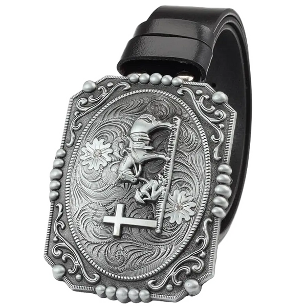 Praying Cowboy Black Belt