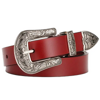 Red Western Belt