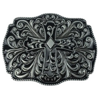 Cowboy Cross Belt Buckle