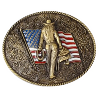 Western Style Belt Buckle