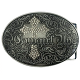 Rhinestone Western Belt Buckle