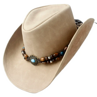 Genuine Leather Cowboy Hat