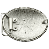 Western Longhorn Skull Belt Buckle