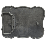 Square Western Belt Buckle Vintage Style