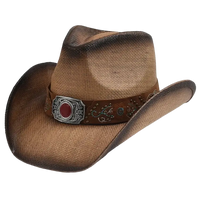 Summer Straw Cowboy Hat